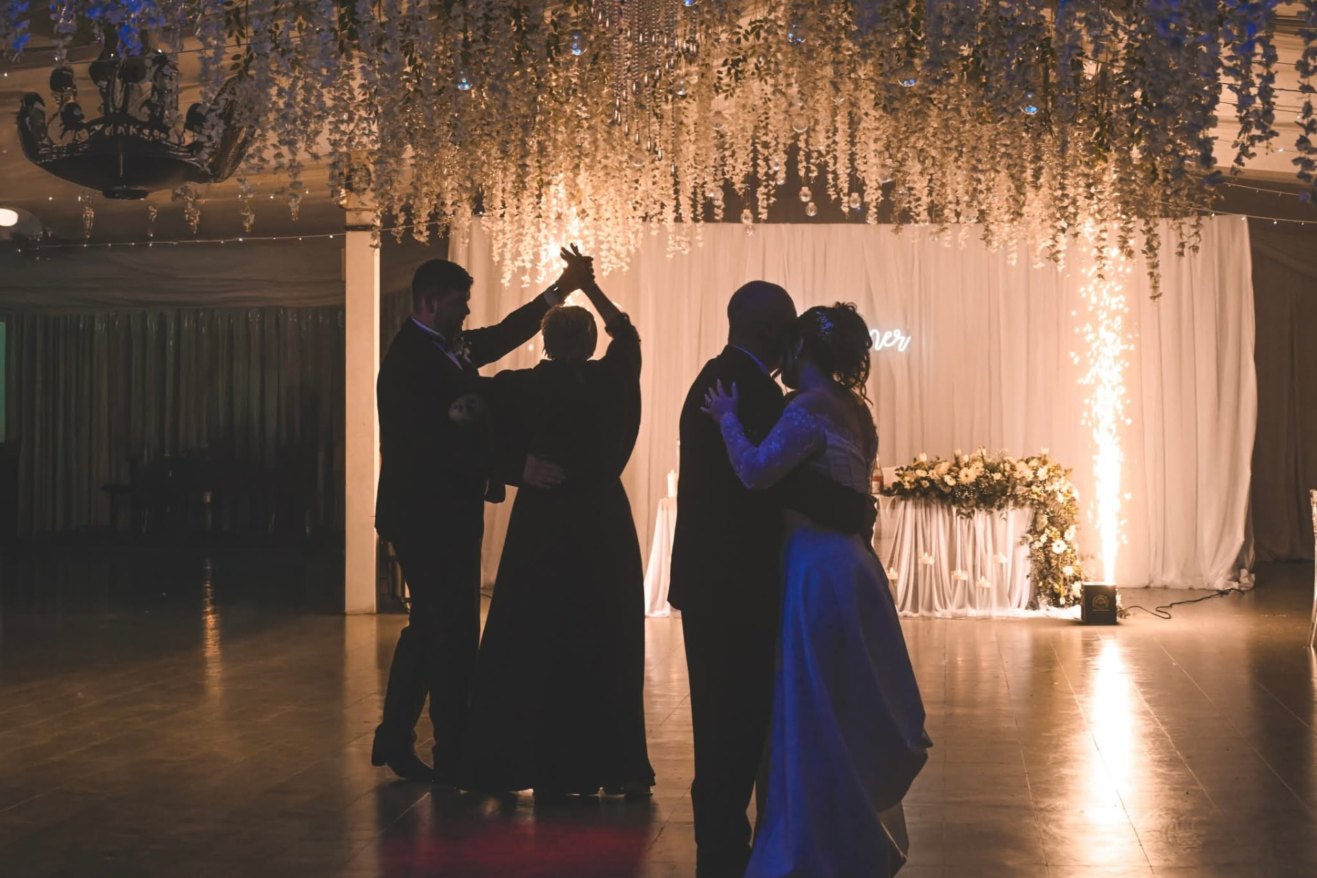 Cloud Nine Effects dry ice and cold spark wedding effects — example 3, available for Plettenberg Bay weddings